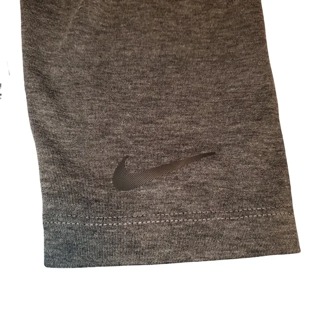 Nike Golf Dri-FIT Long Sleeve Polo Men's XXL Gray Black Performance Shirt